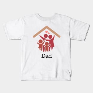 Same Household - Dad Kids T-Shirt